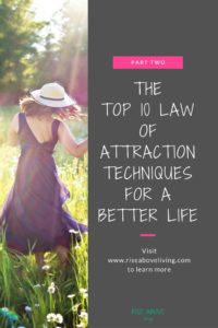 A continuation of the best and most acclaimed Law of Attraction techniques. Also, other helpful resources to helping you achieve the best results.