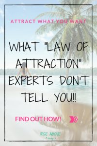 Always wondered why Law of Attraction doesn't seem to work for you? I can help! Discover the main reason why it may not be happening for you.