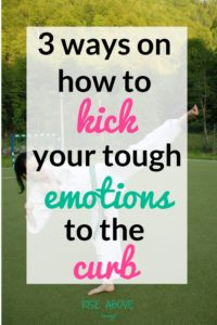 Feeling overwhelmed? Anxious? Irritable? By using 3 of my favourite tools, say good-bye to tough emotions and finally find some peace!